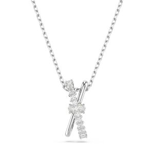Swarovski Hyperbola Rhodium Plated Twist Pendant 5689723