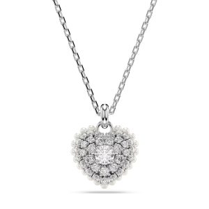 Swarovski Idyllia White Rhodium Plated Middle Girls Pendant 5684386