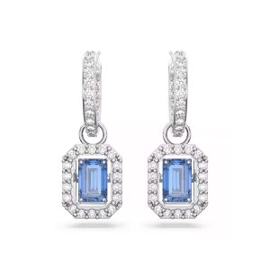 Swarovski Una Rhodium Plated Women Drop Earrings 5619500