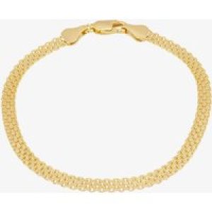 LUXE Silver Gold Plated Bismark Bracelet 8.28.1802
