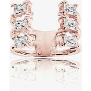 Sif Jakobs Rose Gold Plated Antella Baguette Grande Ring SJ-R014-CZ(RG)/56