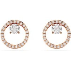 Swarovski Constella Rose Gold-Tone Plated Stud Earrings 5692263