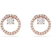 Swarovski Constella Rose Gold-Tone Plated Stud Earrings 5692263 - Image 2
