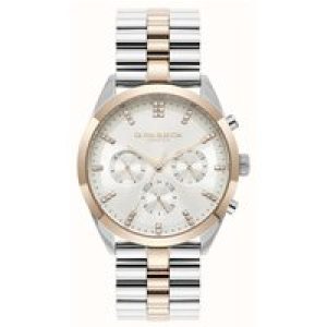 Olivia Burton Sports activities Luxe Town Vintage Multifunction Two Tone 38mm Girls Watch 24000191
