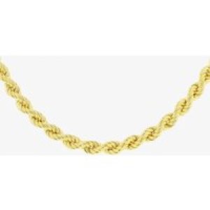 LUXE Silver Gold Plated 5mm Rope Chain 8.12.0134