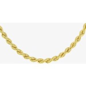LUXE Silver Gold Plated 4mm Rope Chain 8.12.0114