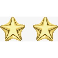 LUXE Silver Gold Plated Star Stud Earrings 8.55.5639 - Image 2