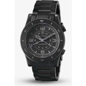 Elliot Brown Beachmaster Blackout Black & Grey GMT Watch 0H0-621-B09