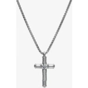 Unique Stainless Steel Cross Necklace AN-112/50CM