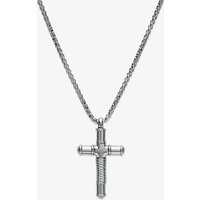 Unique Stainless Steel Cross Necklace AN-112/50CM - Image 2