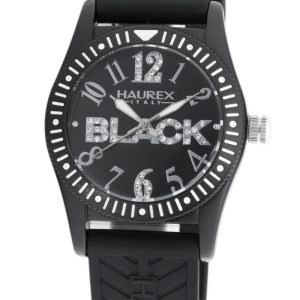 Haurex Italy Childrens Unisex : kids promise g p black watch Rubber – One Size