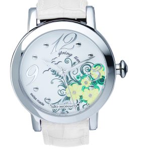 Gio Monaco : Womens Season White Watch – One Size