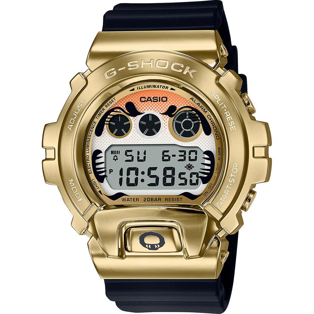 Casio G-shock Daruma Mens Black Watch GM-6900GDA-9ER - One Size