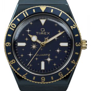 Timex Q Celestial WoMens Blue Watch TW2V53500 Stainless Steel (archived) – One Size