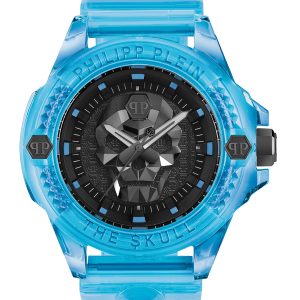 Philipp Plein The $kull Scuba Duba Edition Mens Blue Watch PWWAA0724 – One Size