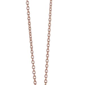 Orphelia WoMens 925 Sterling Silver Chain with Pendant – Rose ZH-6031/1 – One Size