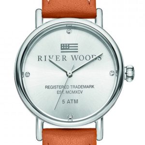 River Woods Arkansas WoMens Brown Watch RW340038 Leather – One Size