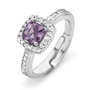 Orphelia WoMens 925 Sterling Silver Ring – ZR-7199/LA – Size L