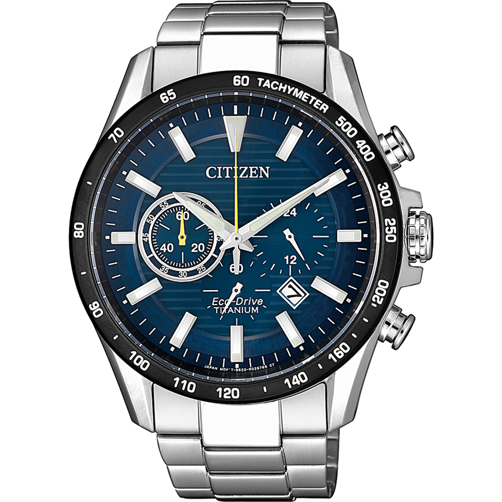 Citizen Mens Silver Watch CA4444-82L Titanium - One Size