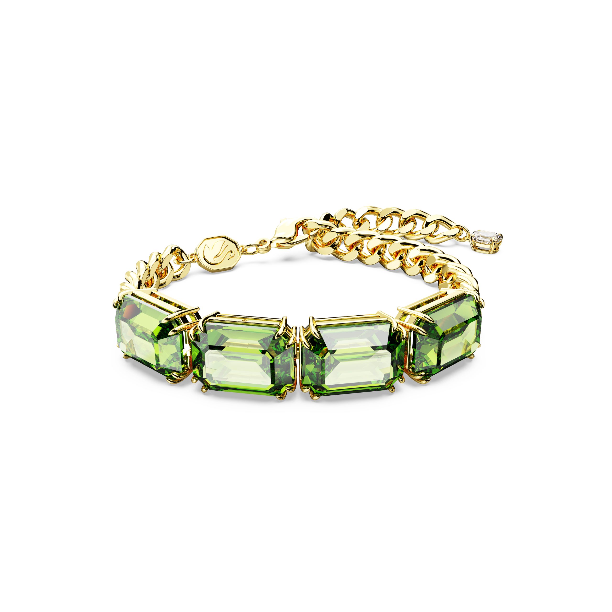 Swarovski 'Millenia' WoMens Gold Plated Metal Bracelet - 5671581 Gold Tone - One Size