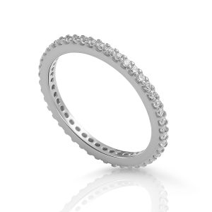 Orphelia ‘Lily’ WoMens 925 Sterling Silver Ring – ZR-7538 – Size O 1/2