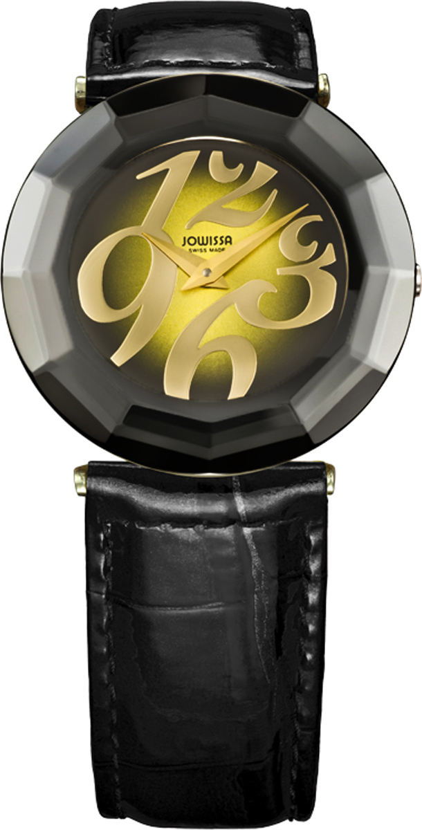 Jowissa : Womens Safira 24 Gold Watch - Black - One Size