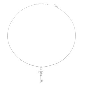 Orphelia WoMens 925 Sterling Silver Chain with Pendant – ZH-7019 – One Size