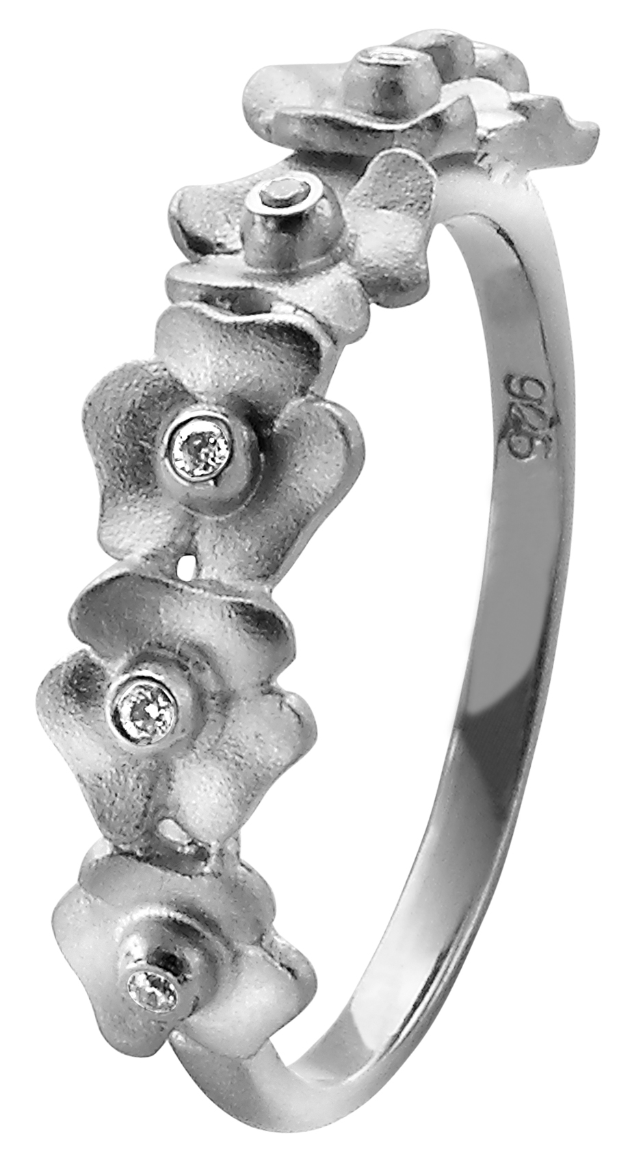 Orphelia WoMens 925 Sterling Silver Ring - ZR-3934 - Size K