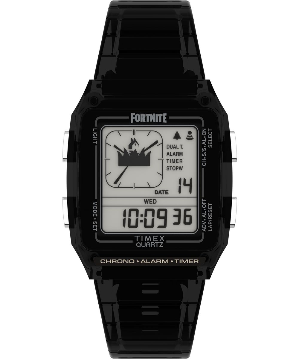 Timex Lca X Fortnite Mens Black Watch TW2W96500 - One Size