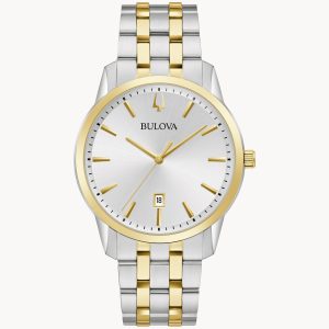 Bulova Sutton Mens Multicolour Watch 98B385 Stainless Steel (archived) – One Size