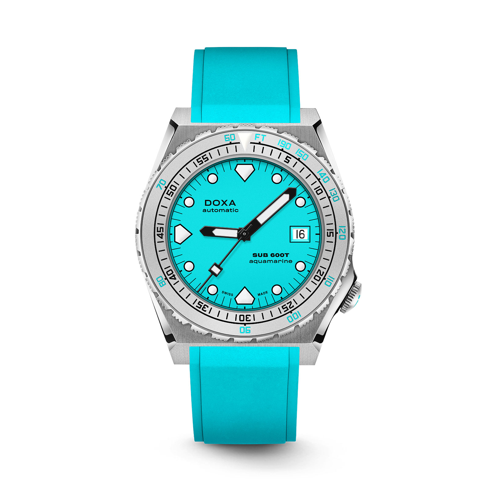 DOXA SUB 600T Aquamarine Automated 40mm Mens Watch 862.10.241.25