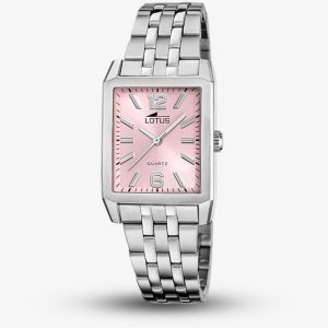 Lotus Ladies Pink Square Watch L18985/2