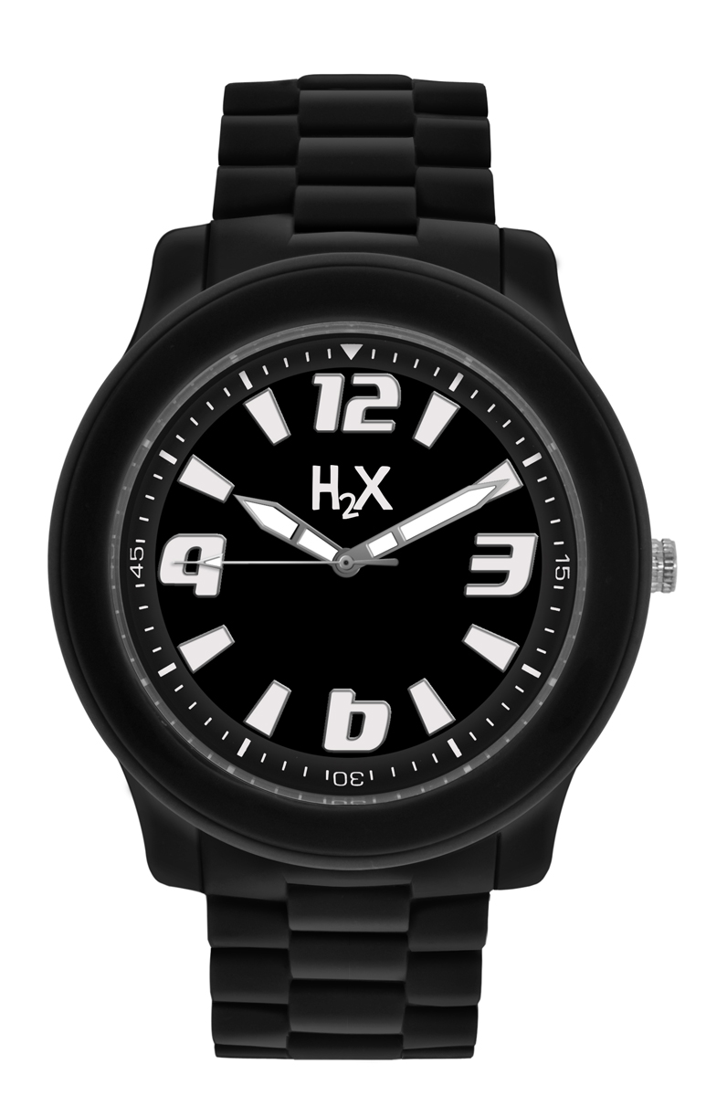Haurex Italy WoMens SN381XN1 Splash Luminous Water Resistant Black Soft Rubb... Rubber - One Size