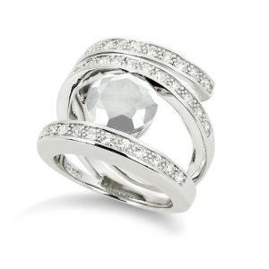 Orphelia WoMens 925 Sterling Silver Ring – ZR-3535/1 – Size O 1/2