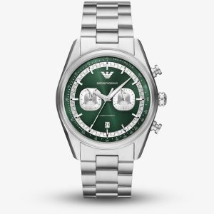 Emporio Armani Mens Racer Chronograph Watch AR11637