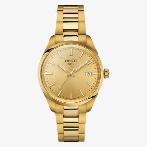 Tissot PR 100 Gold Plated Watch T150.210.33.021.00