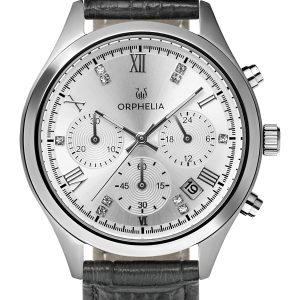 Orphelia Regal WoMens Grey Watch OR31802 Leather (archived) – One Size