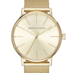 Armani Exchange Lola WoMens Rose Gold Watch AX5536 Stainless Steel – One Size