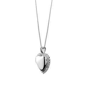 Orphelia WoMens 925 Sterling Silver Chain with Pendant – ZH-7491 – One Size