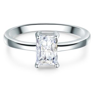 Tresor 1934 Womens Trilani Feminine Sterling Silver Ring – Dimension R