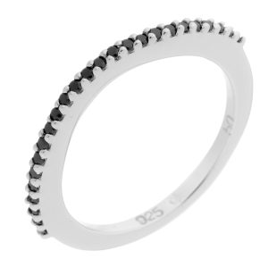 Orphelia WoMens 925 Sterling Silver Ring – ZR-3763-1 – Size L