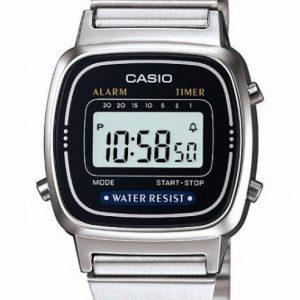 Casio Collection WoMens Silver Watch LA670WEA-1EF Stainless Steel (archived) – One Size
