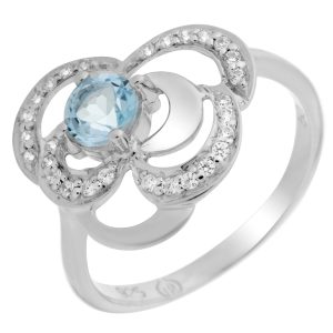 Orphelia WoMens 925 Sterling Silver Ring – ZR-7099 – Size O 1/2