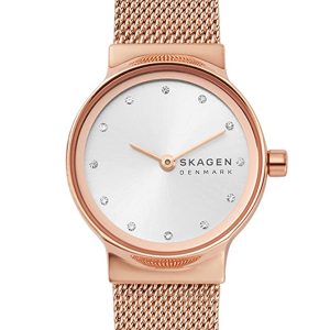 Skagen Freja WoMens Rose Gold Watch SKW2665 Stainless Steel – One Size