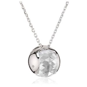 Orphelia WoMens 925 Sterling Silver Chain with Pendant – ZH-4573 – One Size