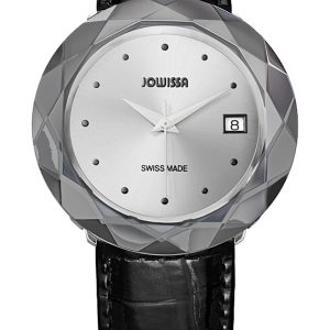 Jowissa : Womens Safira 99 Silver Watch – Black – One Size