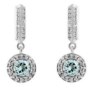 Orphelia ‘Bristol’ WoMens 925 Sterling Silver Drop Earrings – ZO-7579/B – One Size