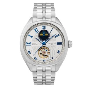 Thomas Earnshaw Peel Mens Silver Sky Watch ES-8206-44 – One Size