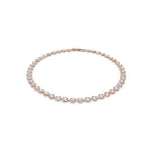 Swarovski ‘Angelic’ WoMens Gold Plated Metal Necklace – Rose 5367845 Gold Tone – One Size