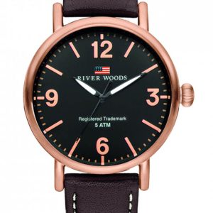 River Woods Delaware Mens Brown Watch RW420034 Leather – One Size